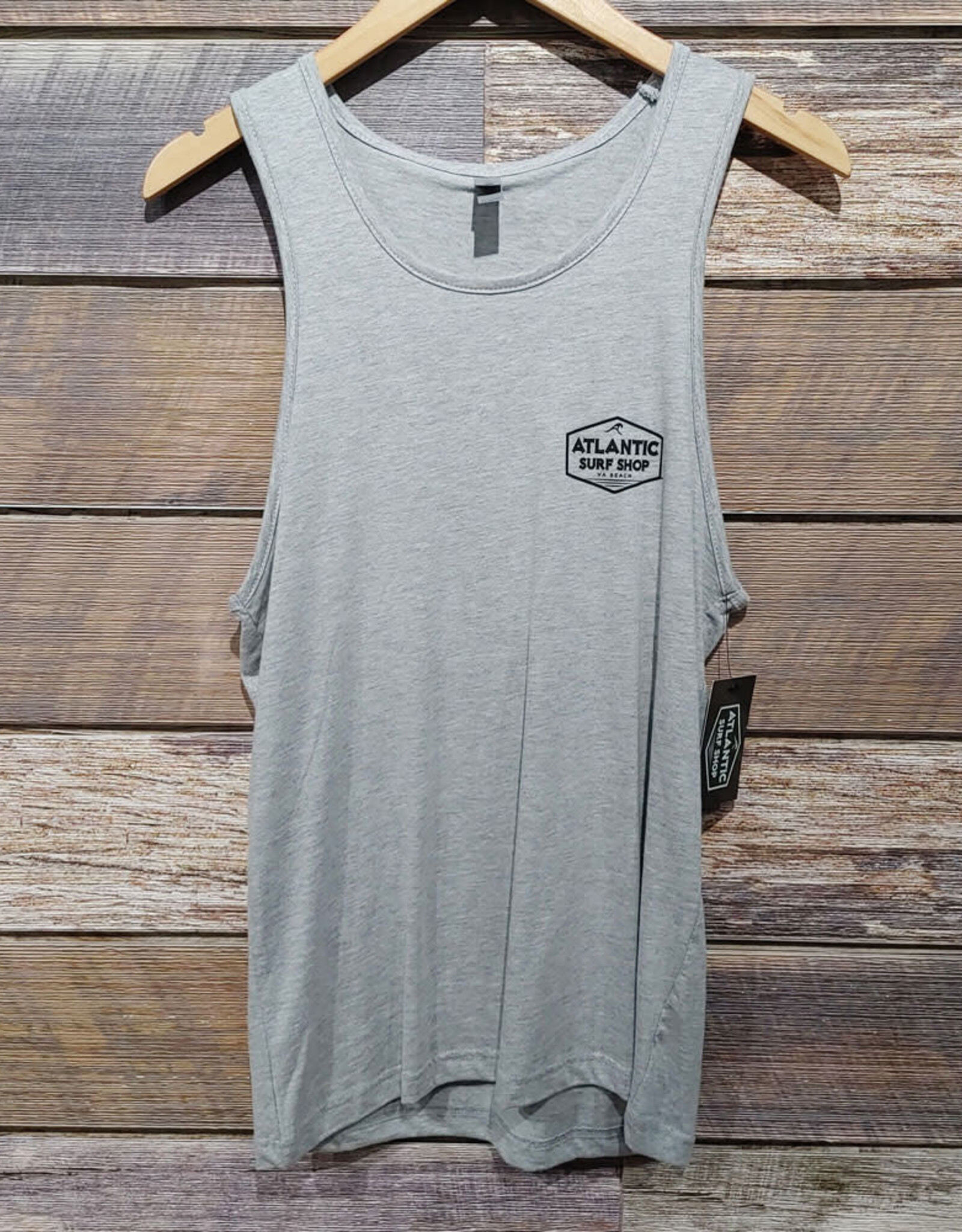 SIDEWALK SALE Atlantic Surf Shop Badge Men's Tank