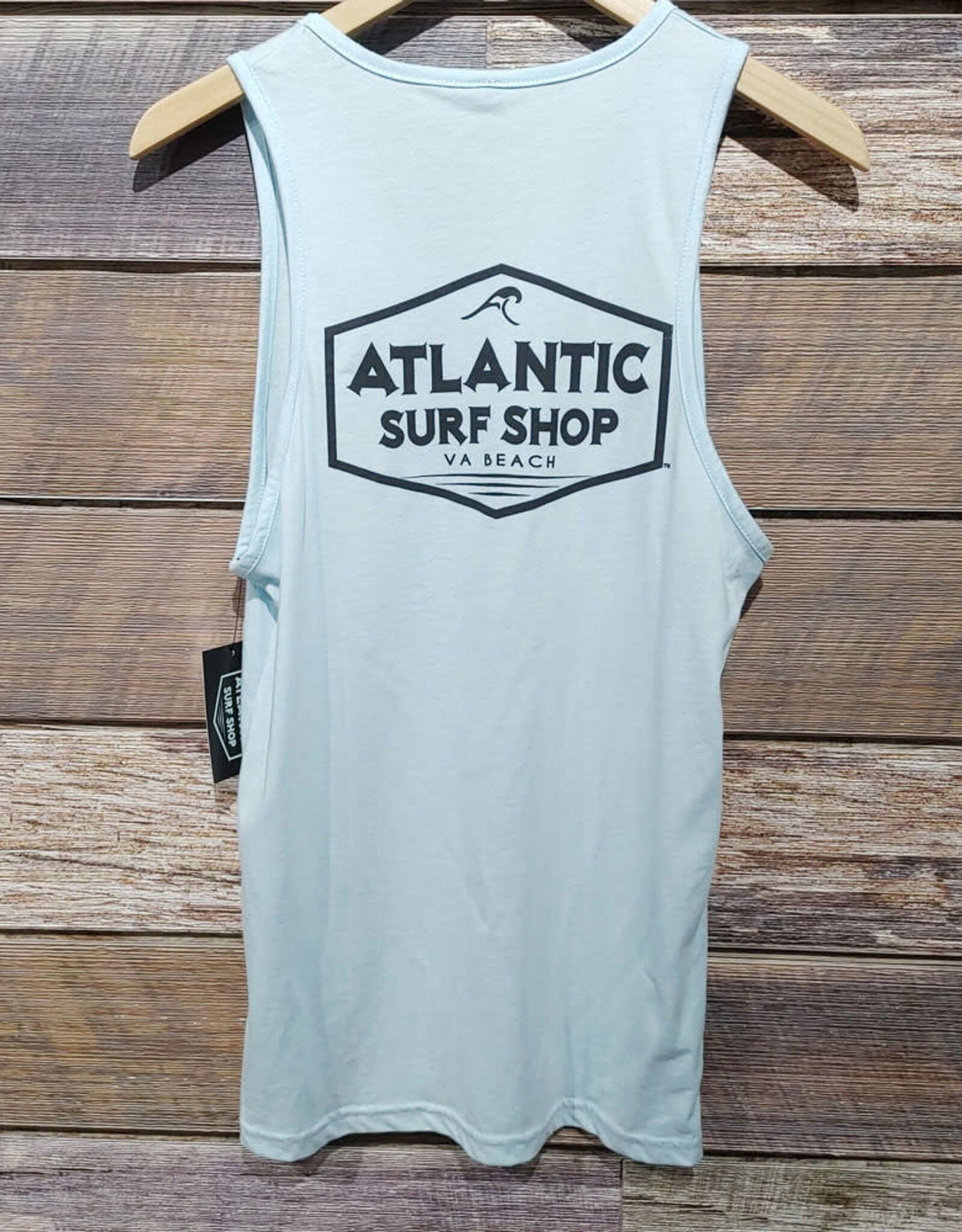 SIDEWALK SALE Atlantic Surf Shop Badge Men's Tank