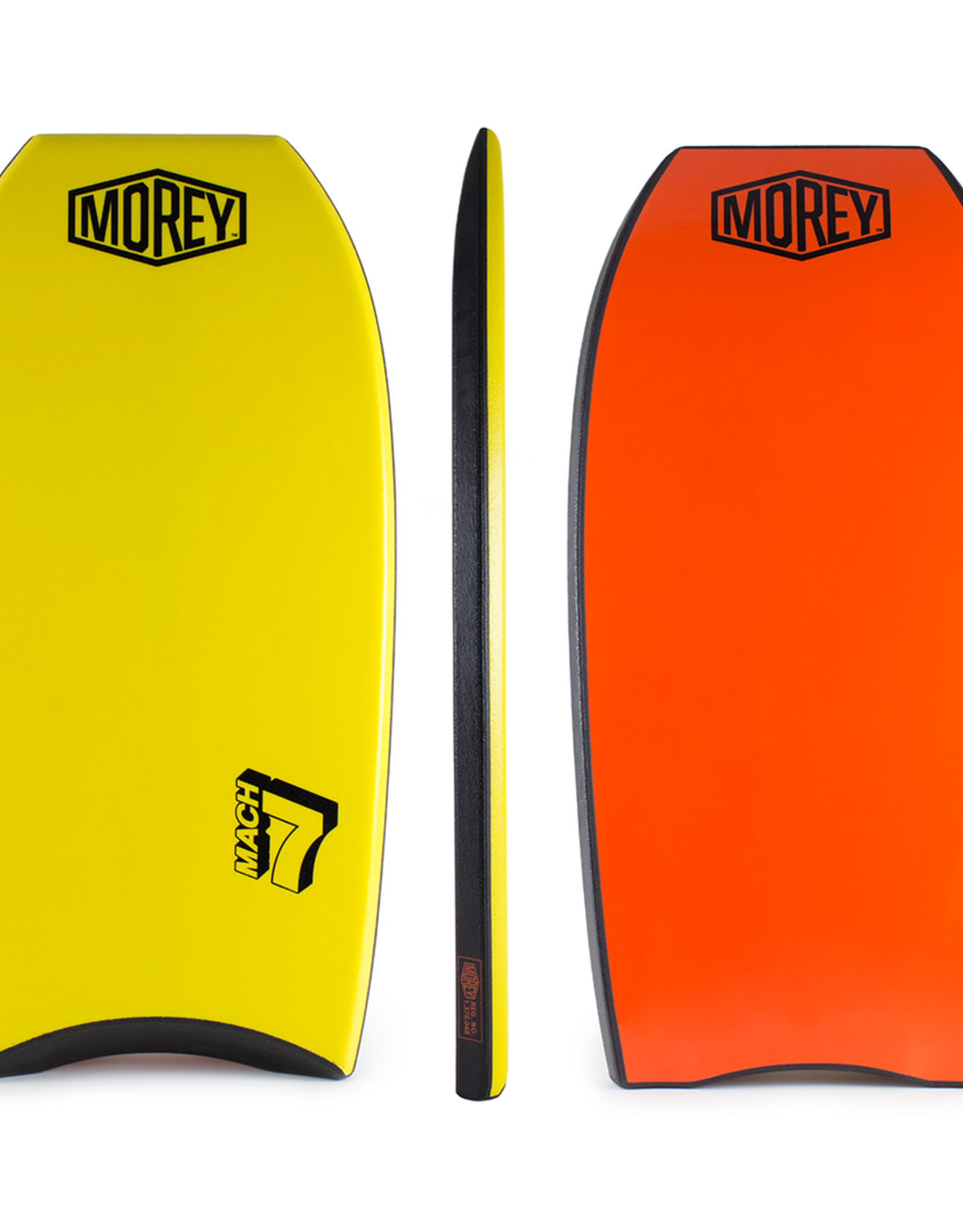 Morey Morey Mach 7 Elite 42" Bodyboard Yellow