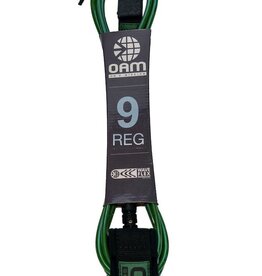 OAM OAM Surfboard Leash Regular 9'0" Army Green
