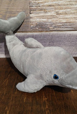 The Petting Zoo Gray Dolphin Large Stuffie