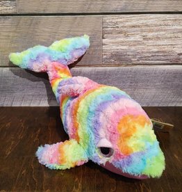 The Petting Zoo Tie Dye Dolphin Stuffie Large