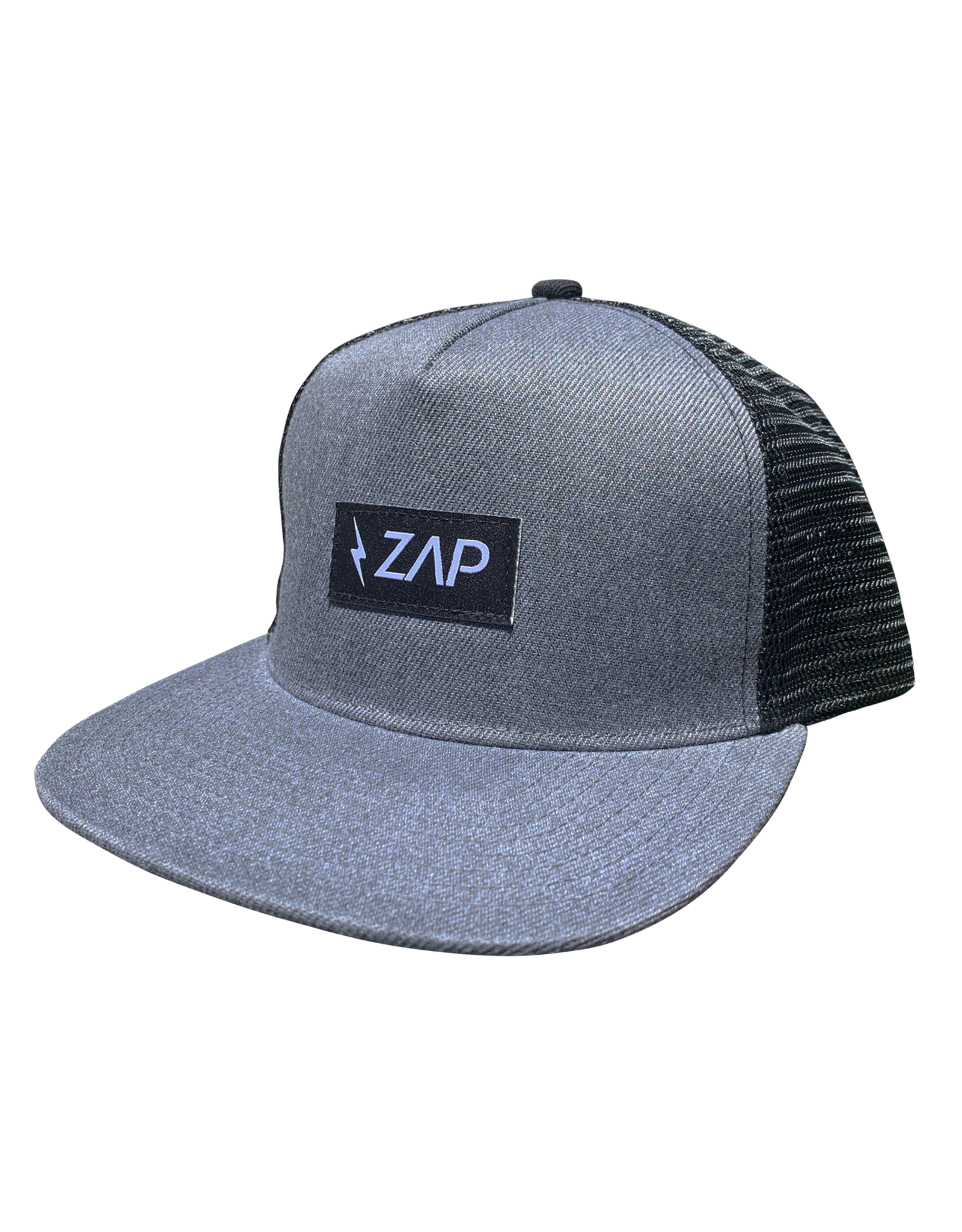 Zap Skimboards Zap Skimboards Mesh Trucker Hat Dark Grey/Black