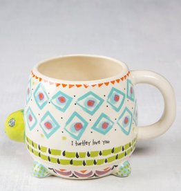 Natural Life Natural Life Folk Art Mug Turtle