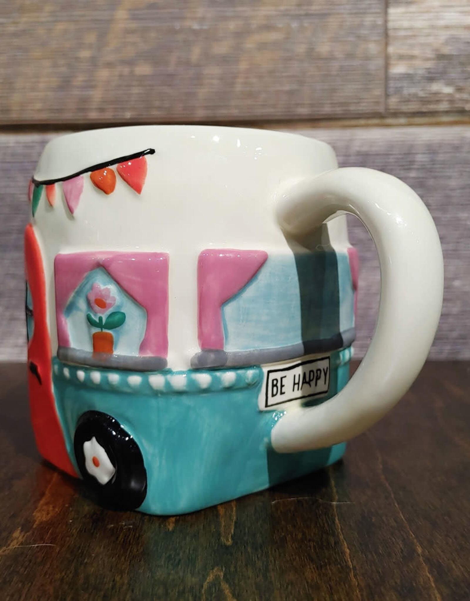 Natural Life Natural Life Folk Art Mug Camper