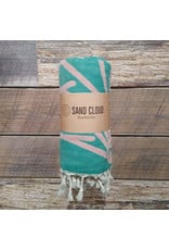 Sand Cloud Sand Cloud Retro Palm Towel Green Regular