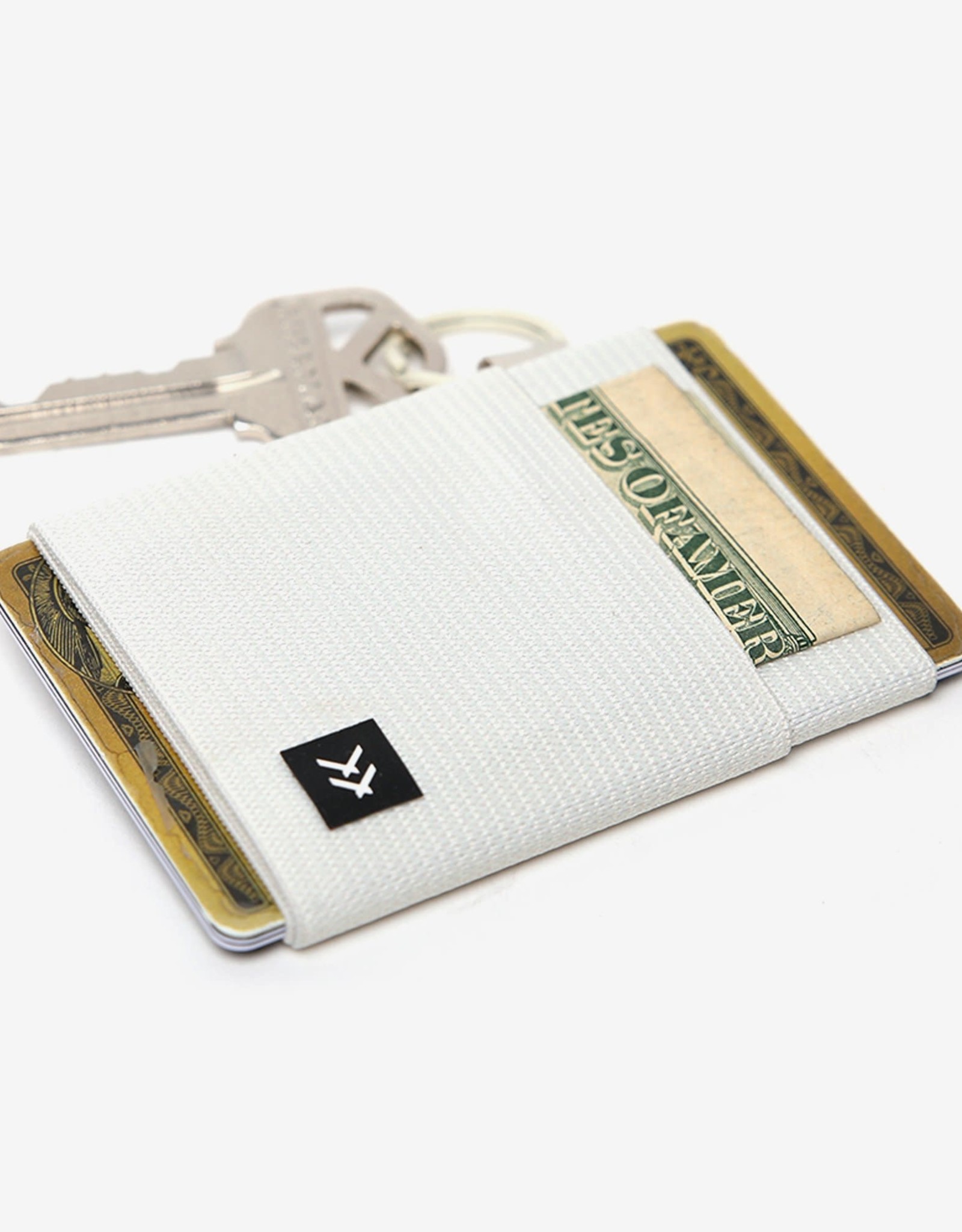 Thread Wallet Thread Off White Elastic Wallet