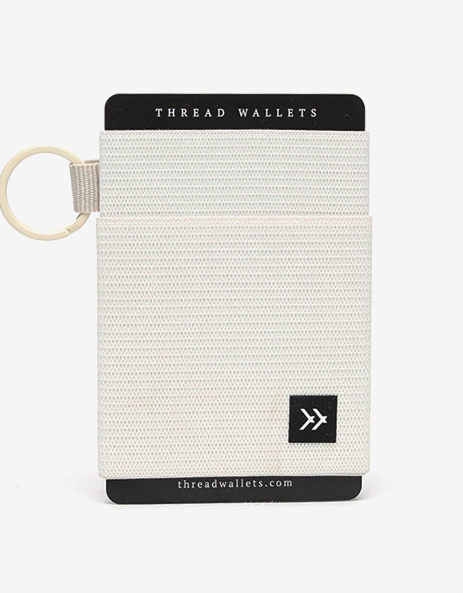 Thread Wallet Thread Wallet Off White Elastic Wallet