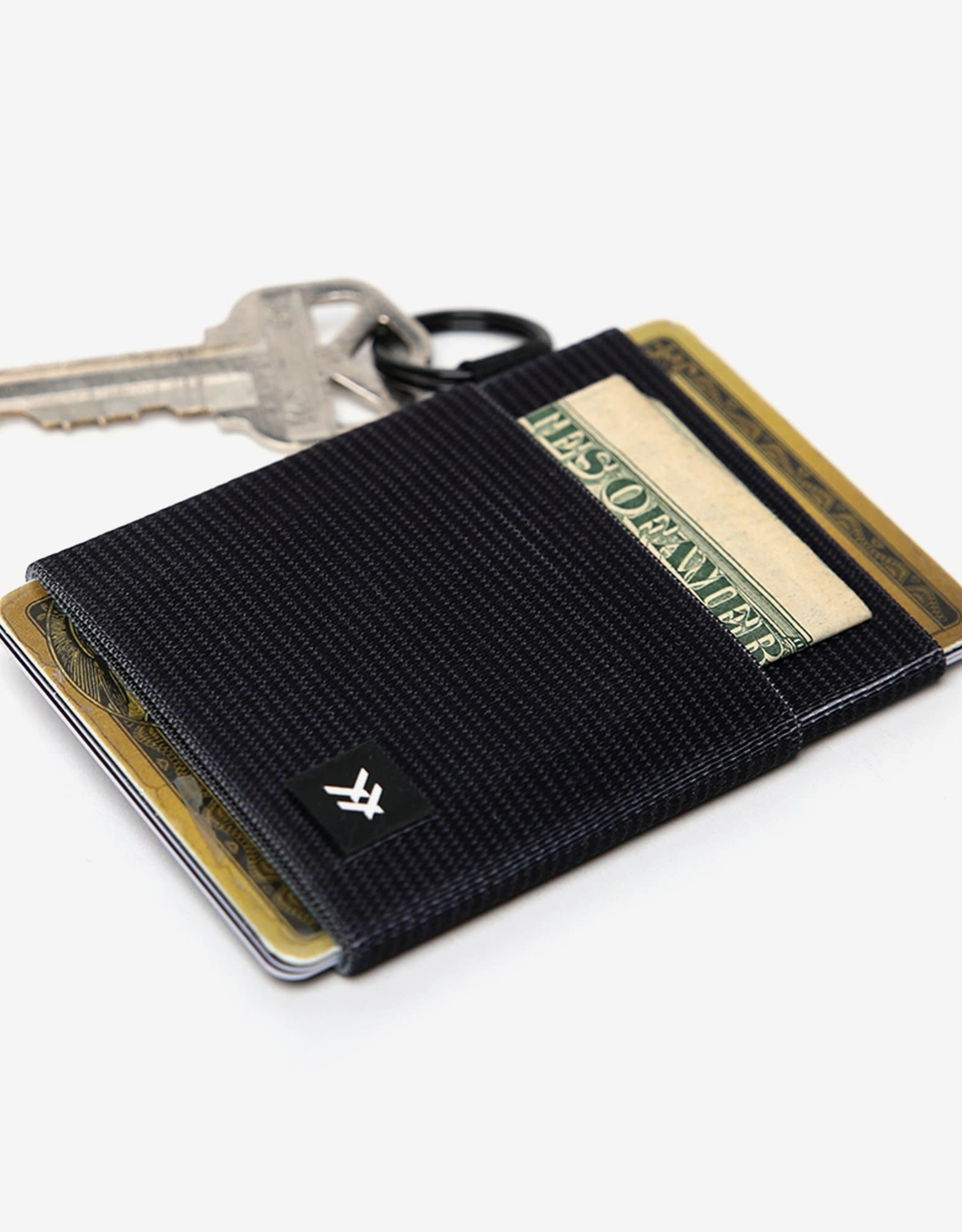 Thread Wallet Thread Black Elastic Wallet