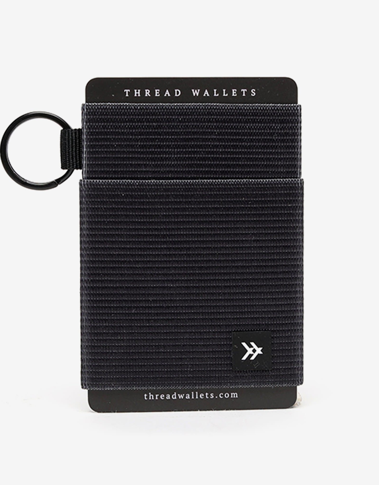 Thread Wallet Thread Black Elastic Wallet