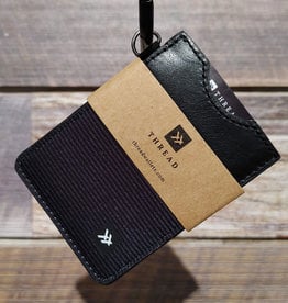 Thread Wallet Thread Wallet Black Vertical Wallet