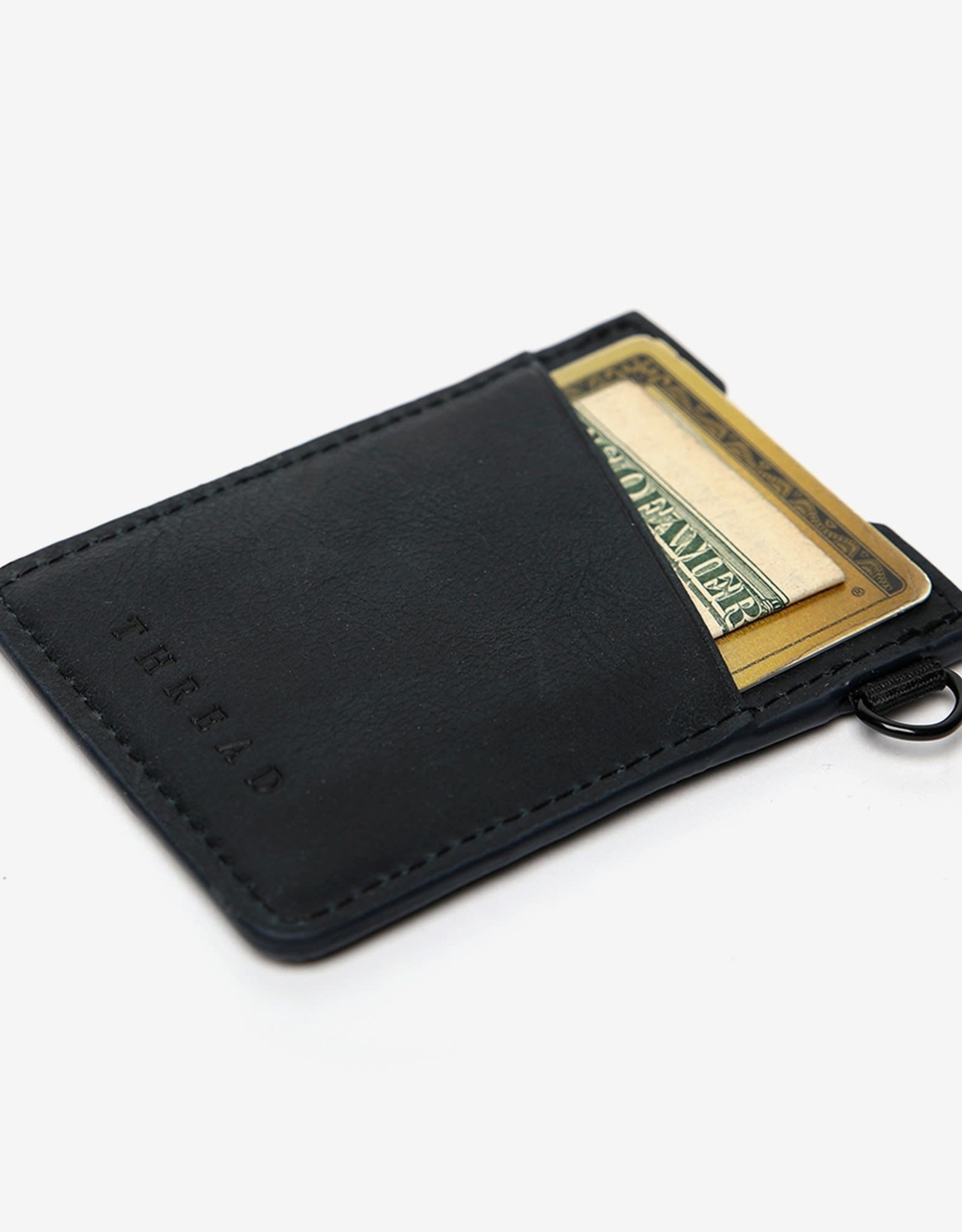 Thread Wallet Thread Wallet Black Vertical Wallet