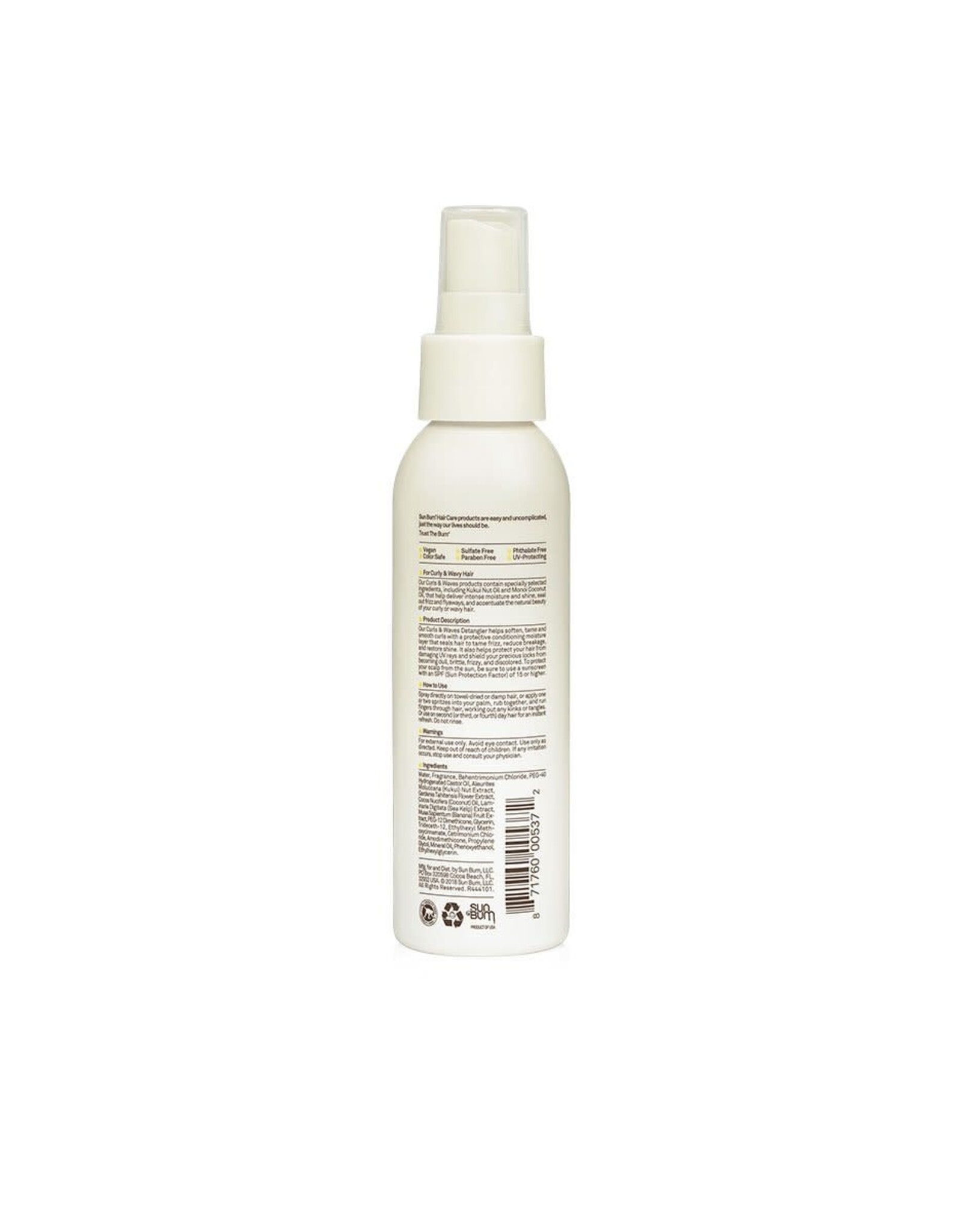Sun Bum Sun Bum Curls & Waves Detangler 4 oz.