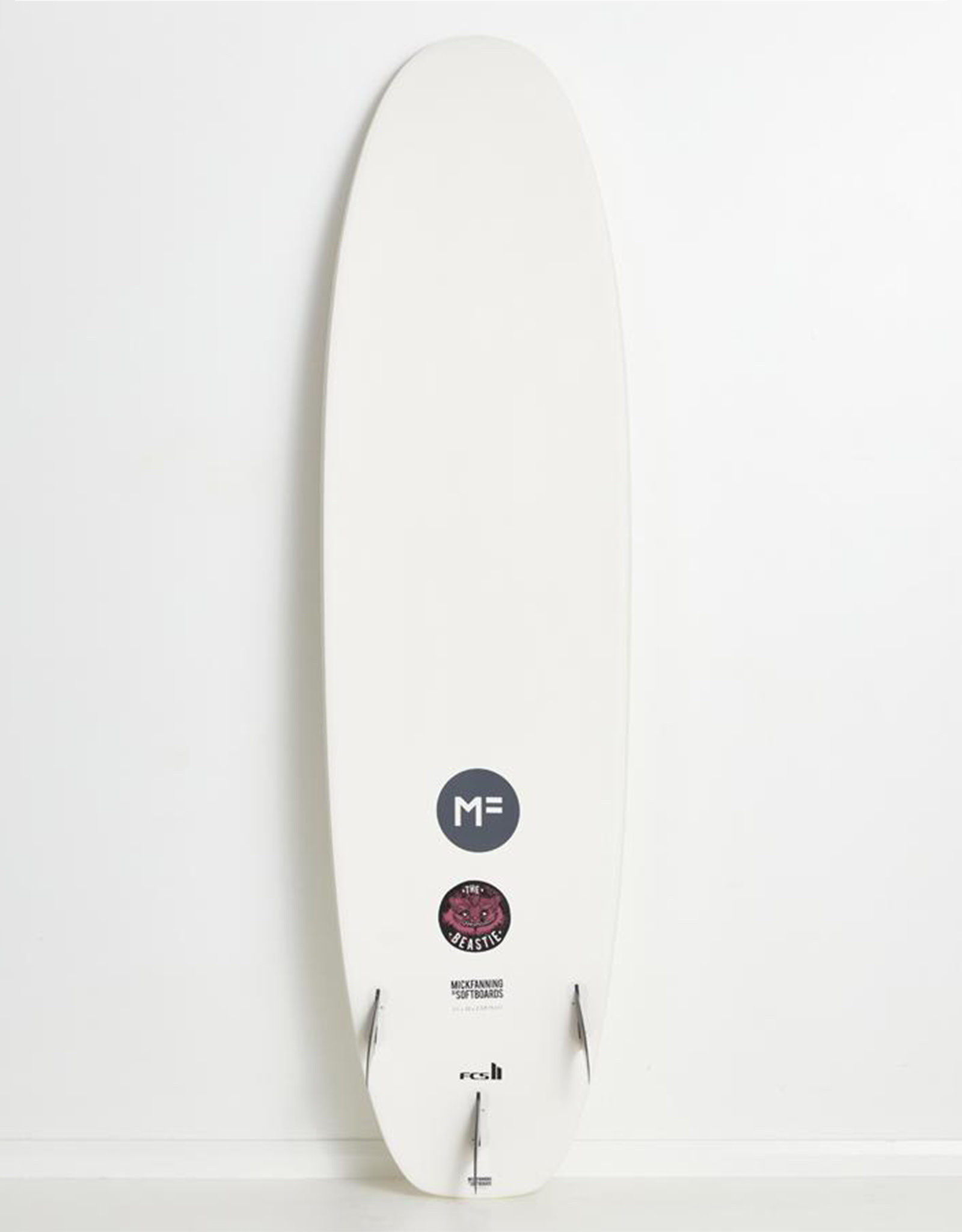 Mick Fanning Softboard Beastie White 6'0 37.01L - Atlantic Surf Shop