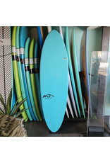 BOARD SALE Dolsey Epoxy Surfboard 6'6" 49L Aqua/White