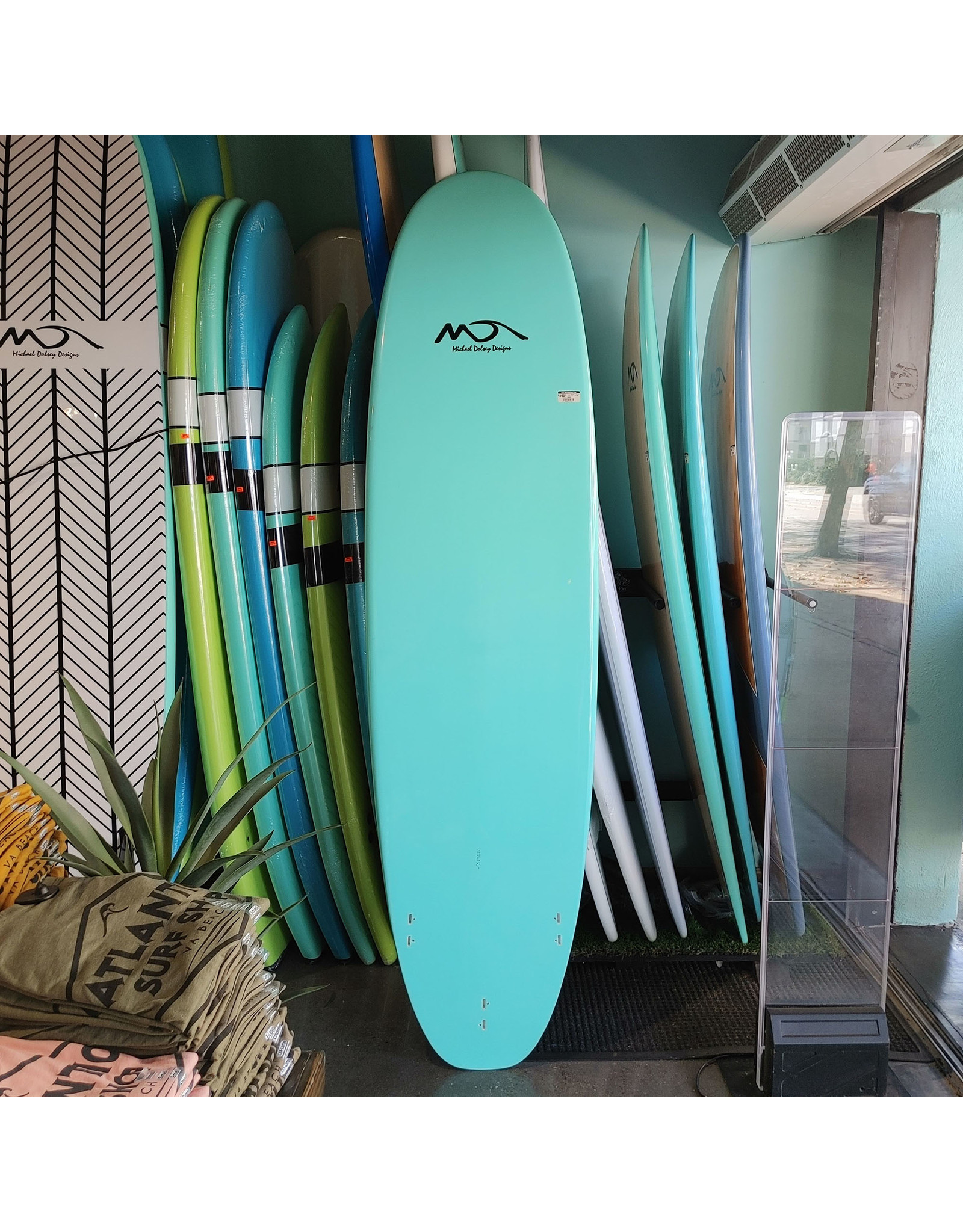 Dolsey Dolsey Epoxy Surfboard 7'2" 55L Mint/White