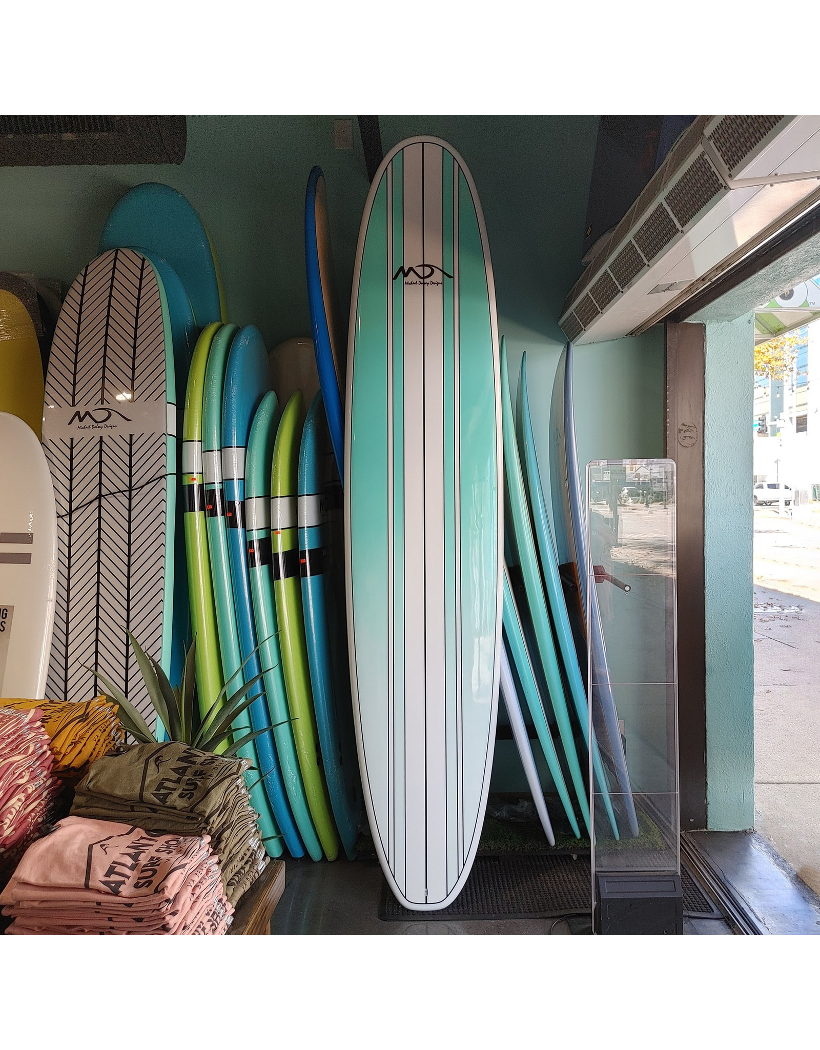Dolsey Dolsey Epoxy Surfboard 9'0" 81L Mint/White