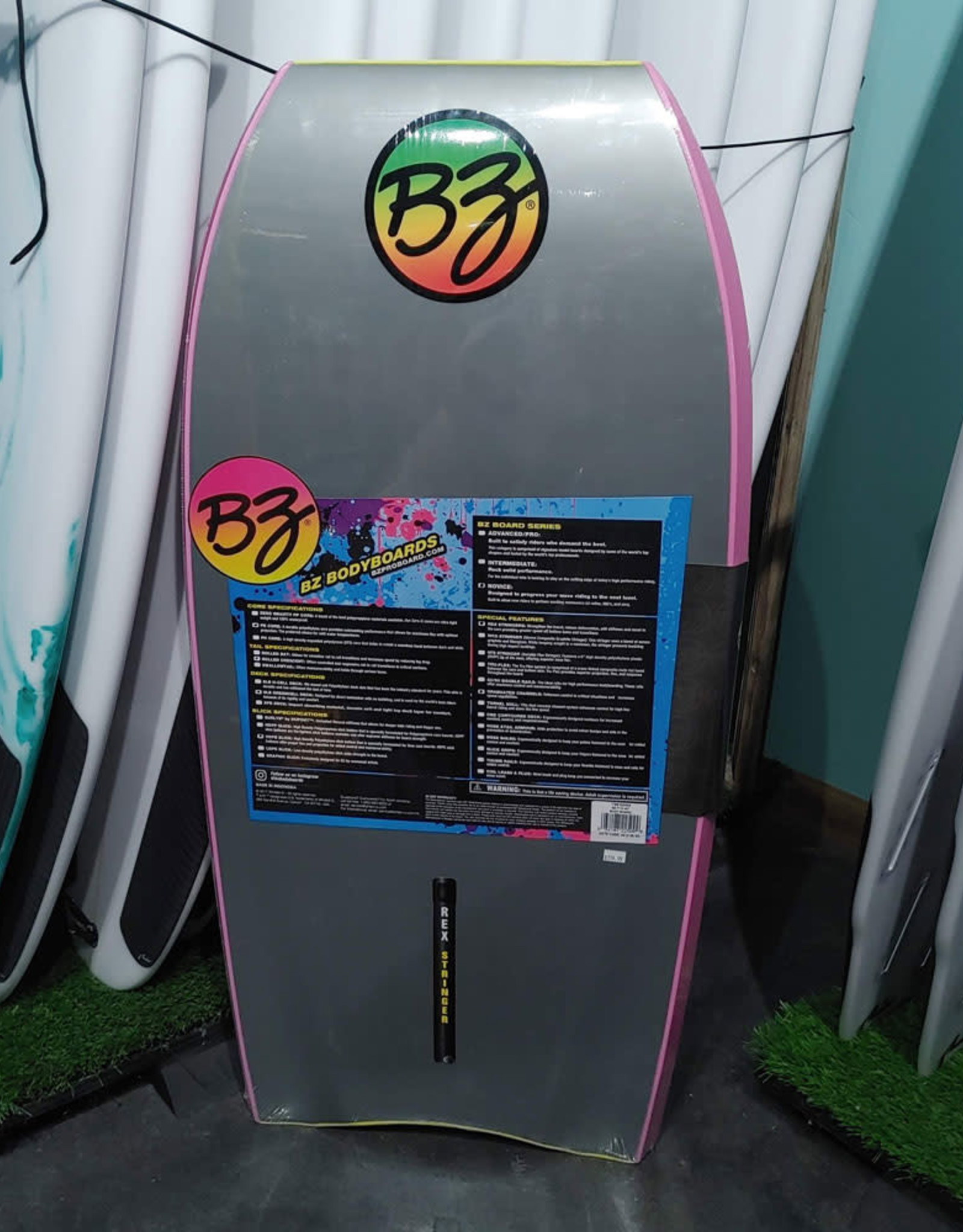 BZ BZ T-10 Bodyboard Yellow