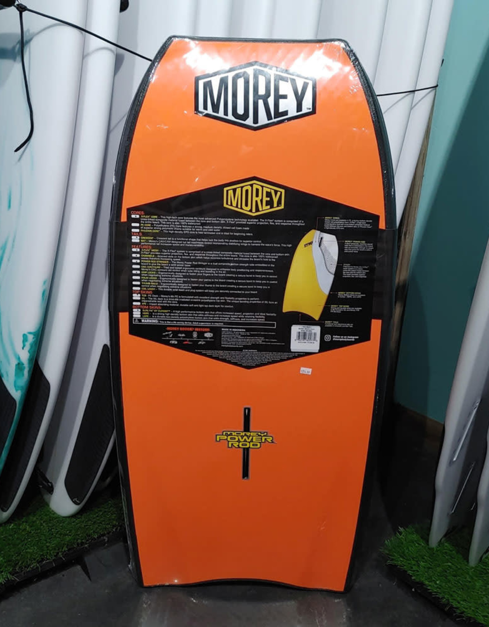 Morey Morey Mach 10 Bodyboard Grey