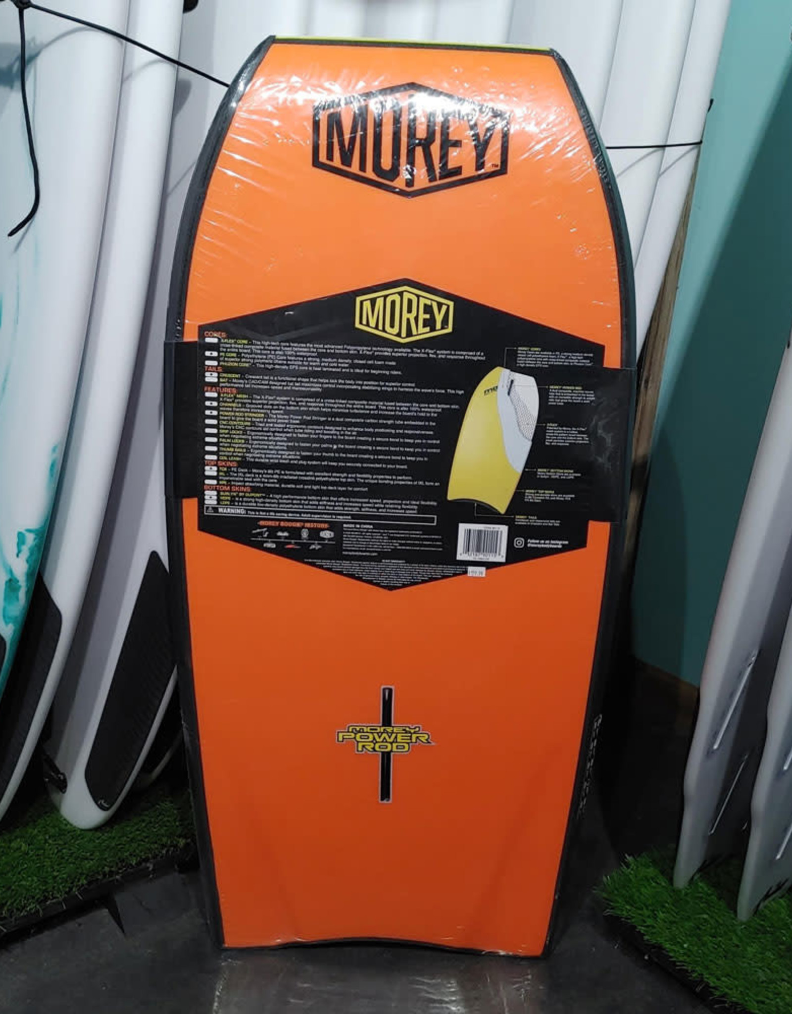Morey Morey Mach 7 Elite 42" Bodyboard Yellow