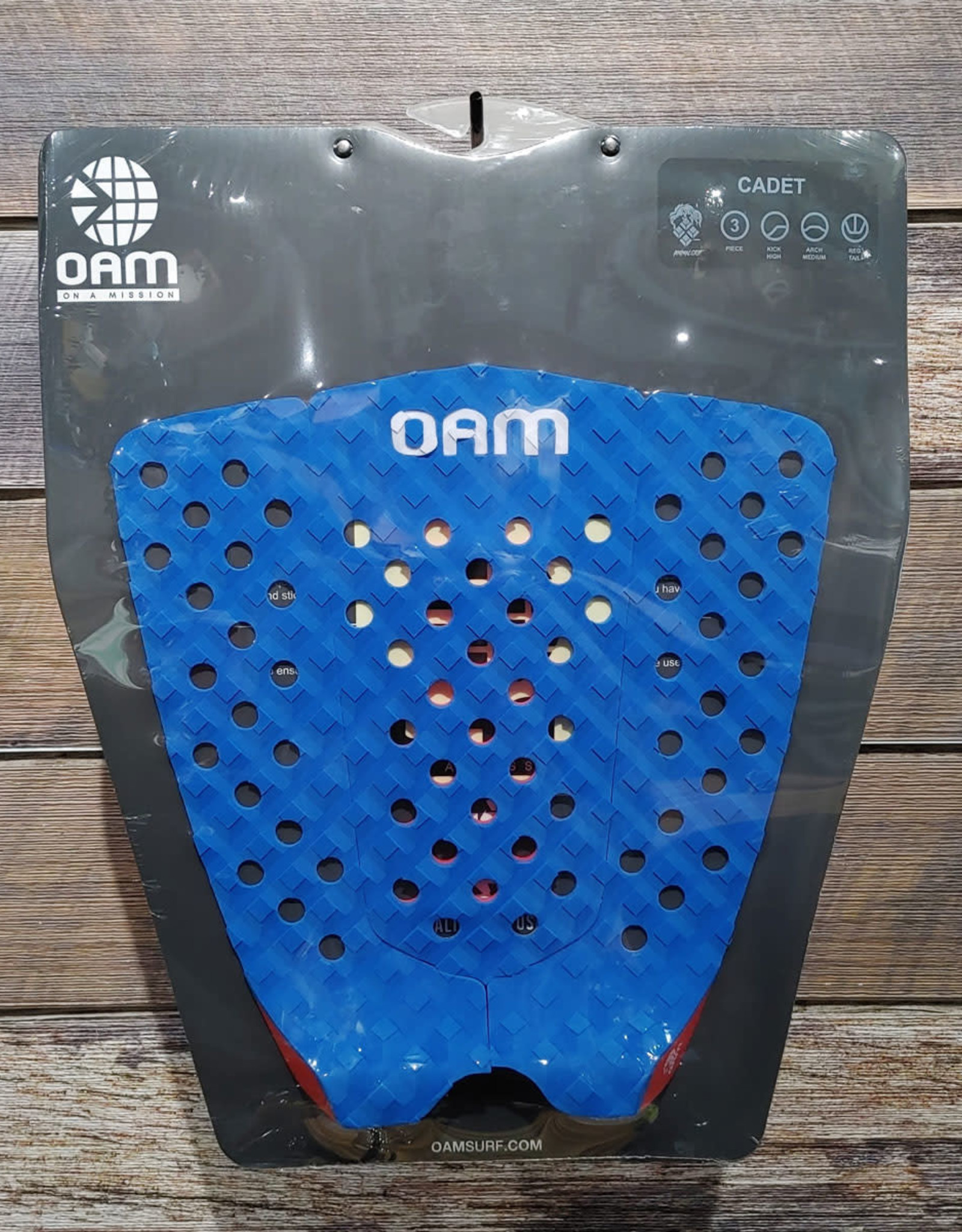 OAM OAM Surfboard Traction Pad - Cadet Royal Blue