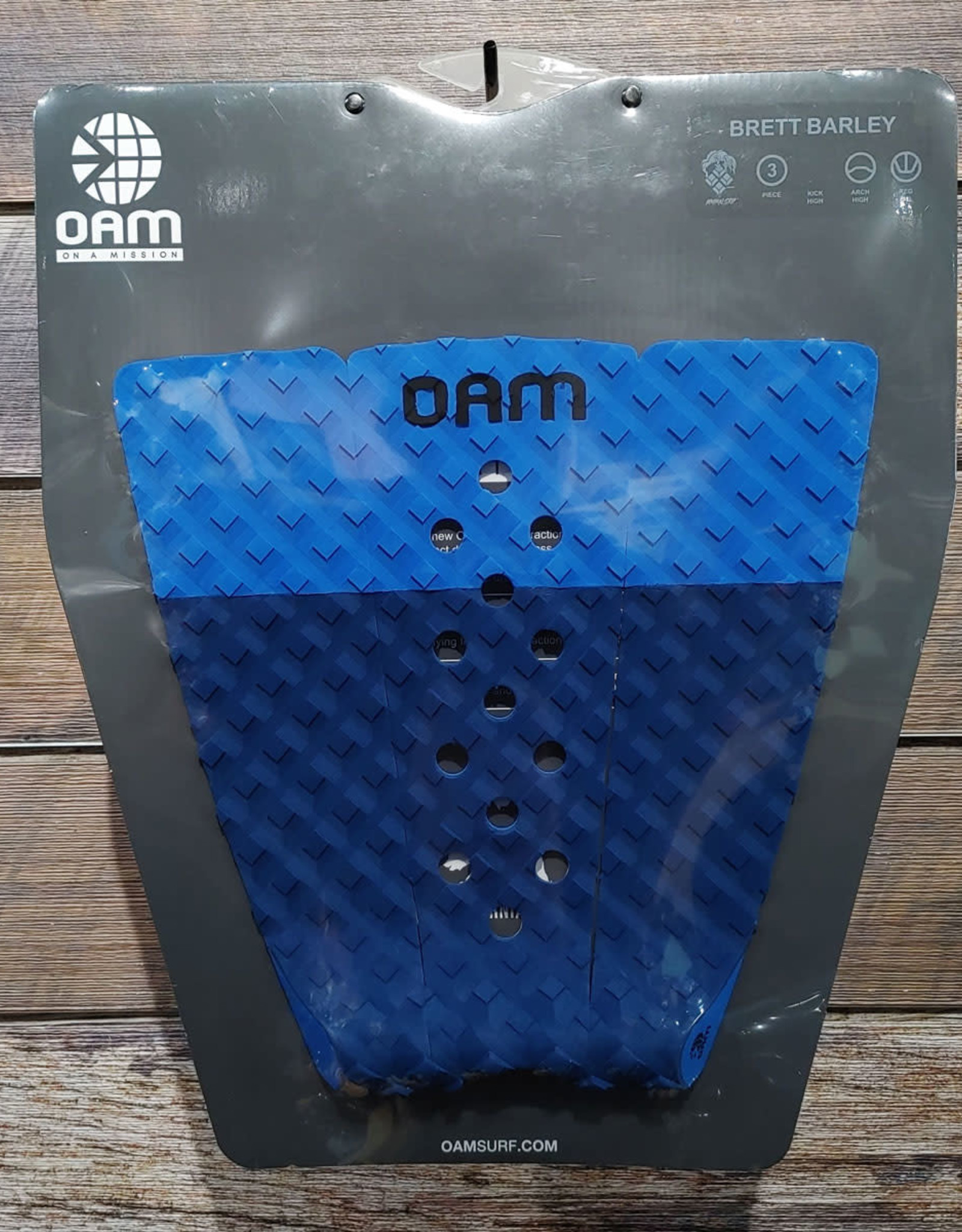 OAM OAM Surfboard Traction Pad - Brett Barley Navy