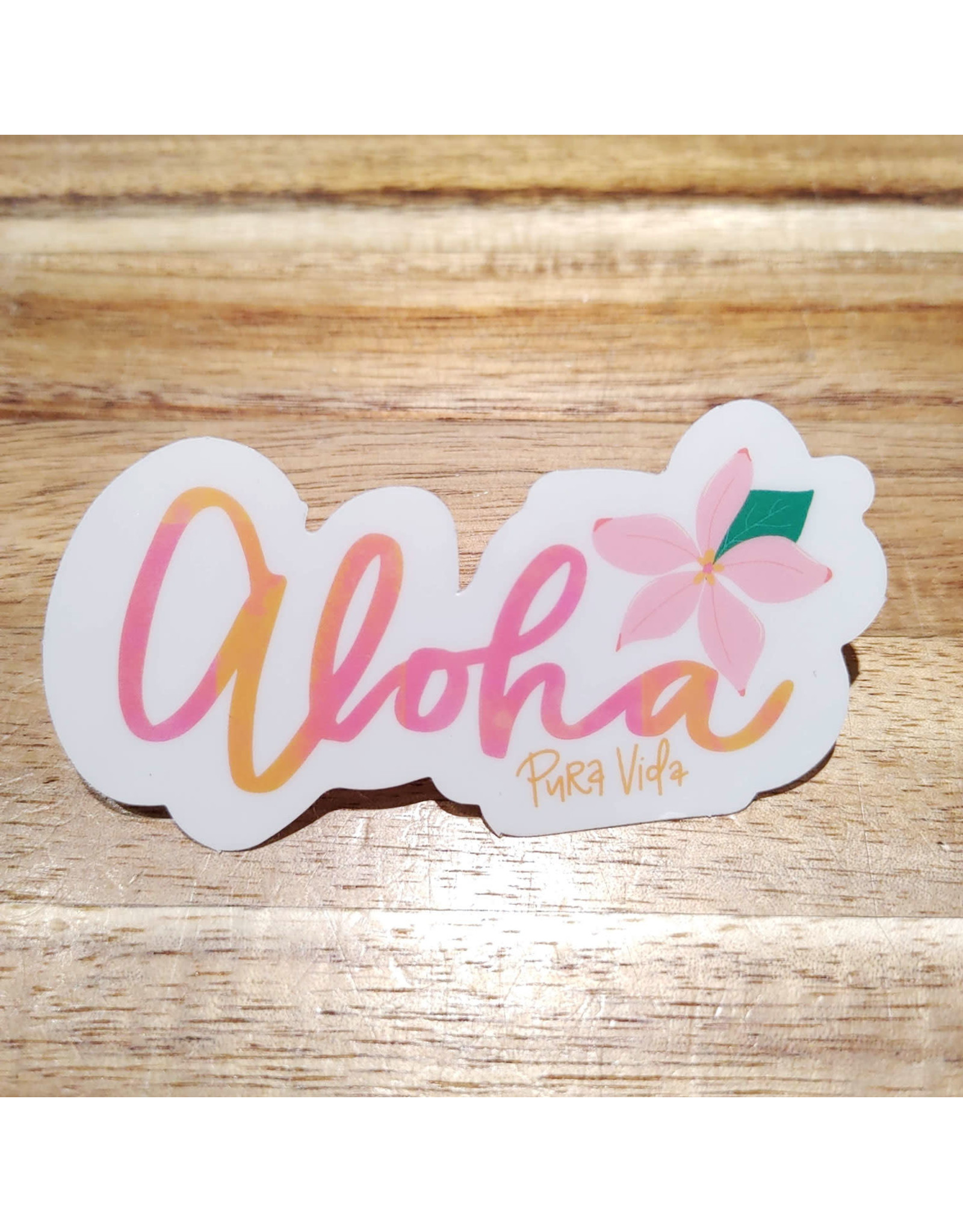 Pura Vida Pura Vida Aloha Sticker
