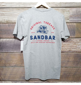 Sandbar Apparel Co Sandbar Original Wave Grey T-shirt