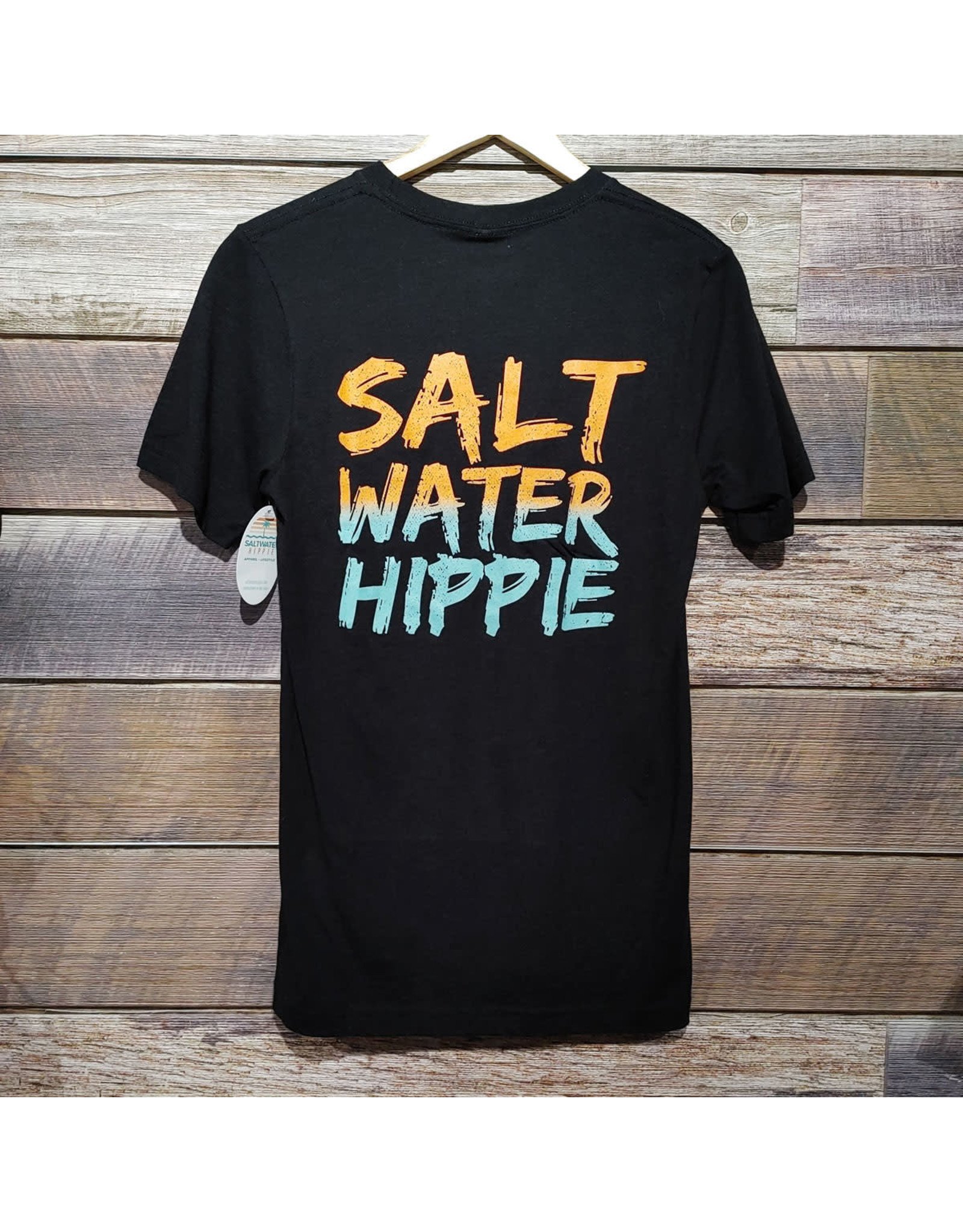 Saltwater Hippie Saltwater Hippie Rise Up Tee Black