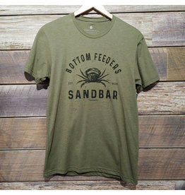 Sandbar Apparel Co Sandbar Bottom Feeders OD Green T-shirt