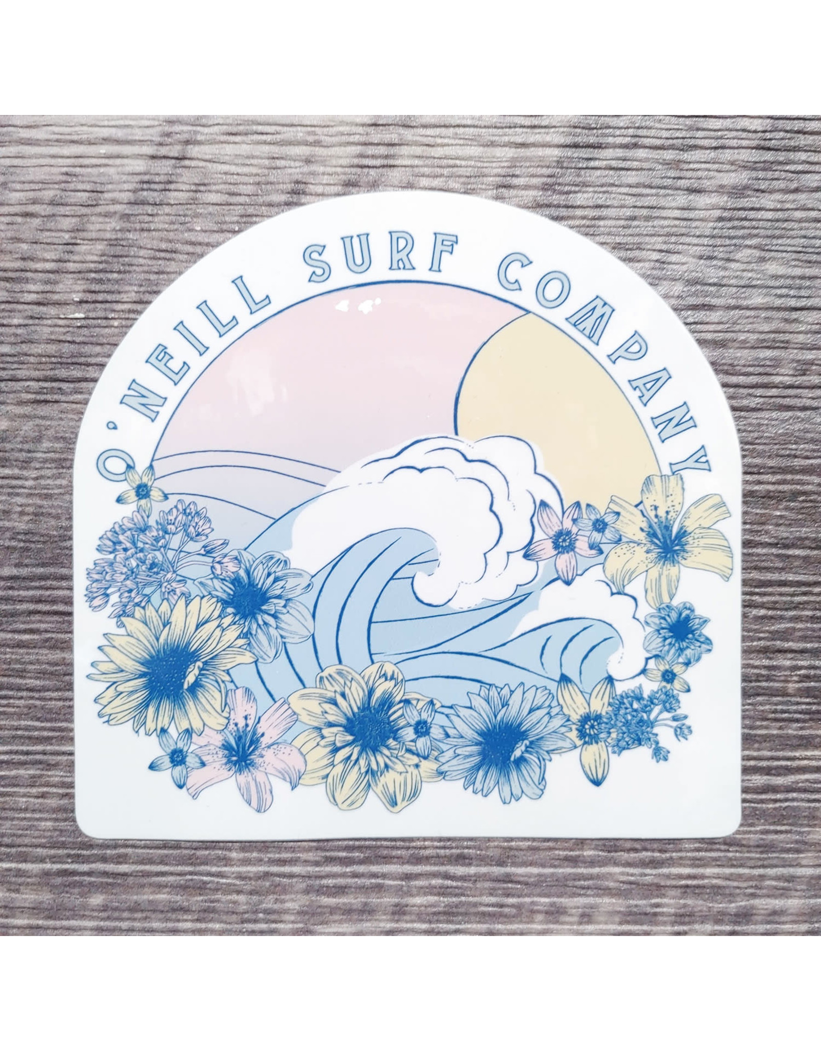 O'Neill O'Neill Floral Wave Sticker