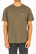 Rusty Rusty Slasher Short Sleeve Shirt Military Green