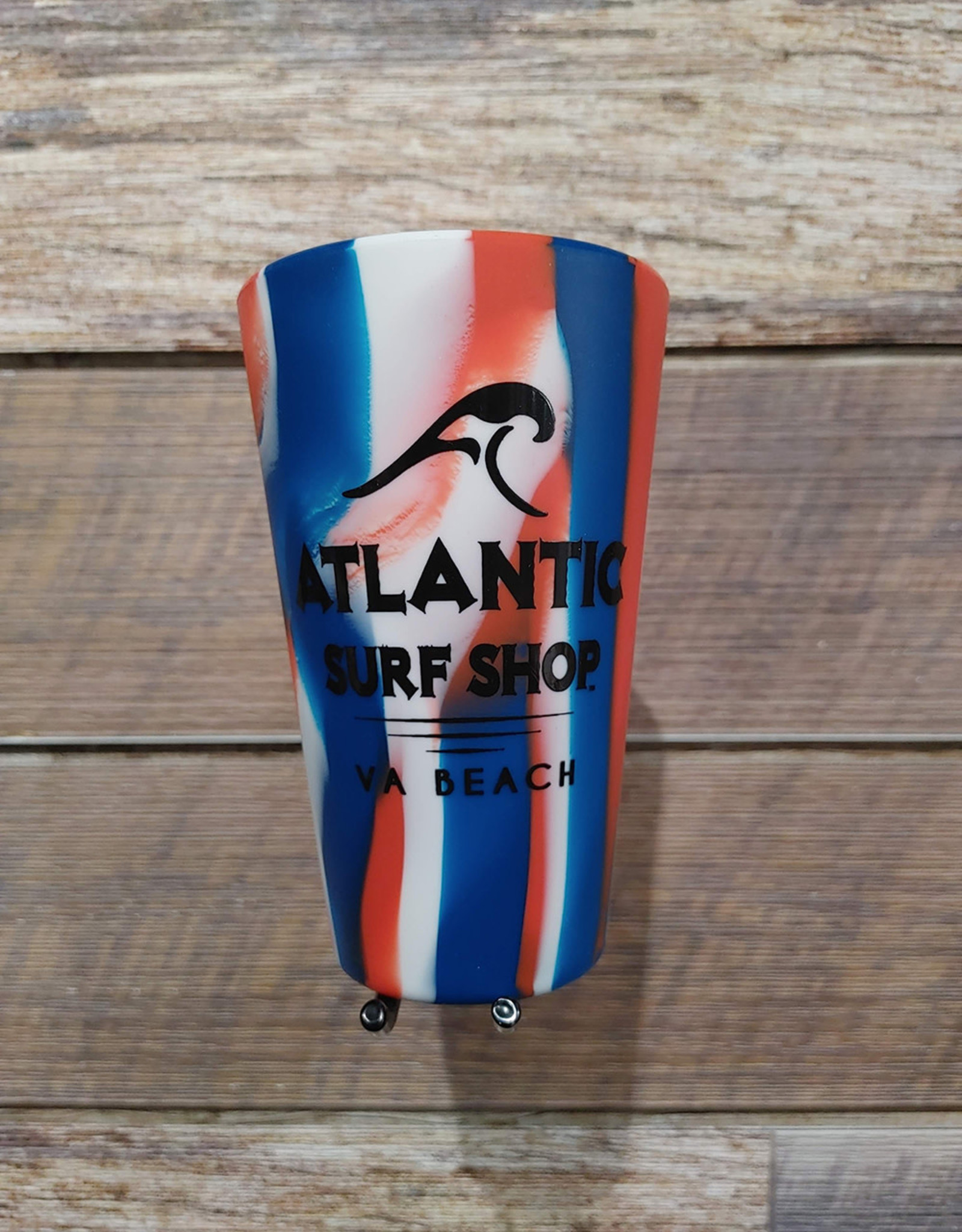 Sili Pints Atlantic Surf Shop Sili Pints 16 oz. Cup Red/White/Blue