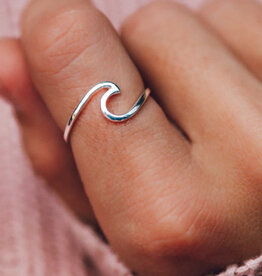 Pura Vida Pura Vida Wave Ring