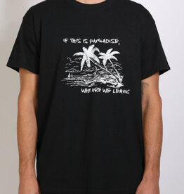 Rusty Rusty Leaving Short Sleeve Tee Black