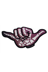 Cha Vibes Cha Vibes 3D Shaka Sticker Bones
