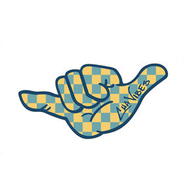 Cha Vibes Cha Vibes 3D Shaka Sticker Checker Cha