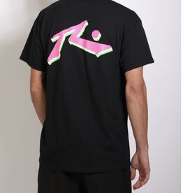 Rusty Rusty Stacker Short Sleeve Tee Black