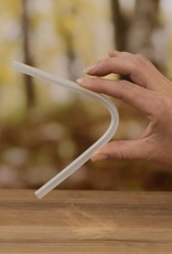 Sili Pints Sili Pints Silicone Straw For 16 oz. Cup Frosted White