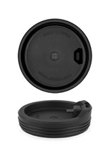 Sili Pints Sili Pints Silicone Lid For 16 oz. Cup Black