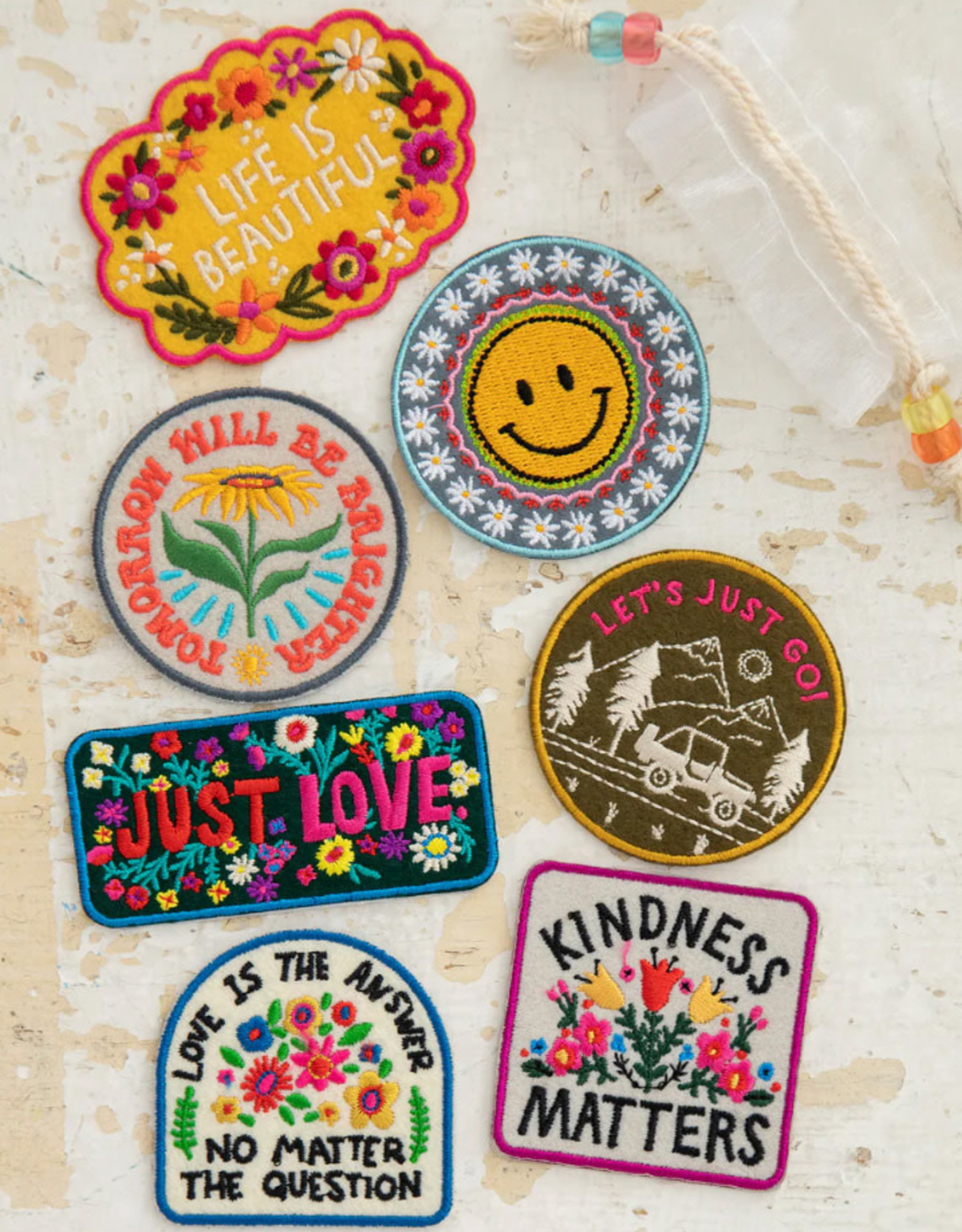Natural Life Natural Life Restickable Patches Love