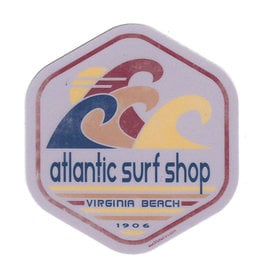 Atlantic Surf Co Atlantic Surf Tidal Curl Sticker