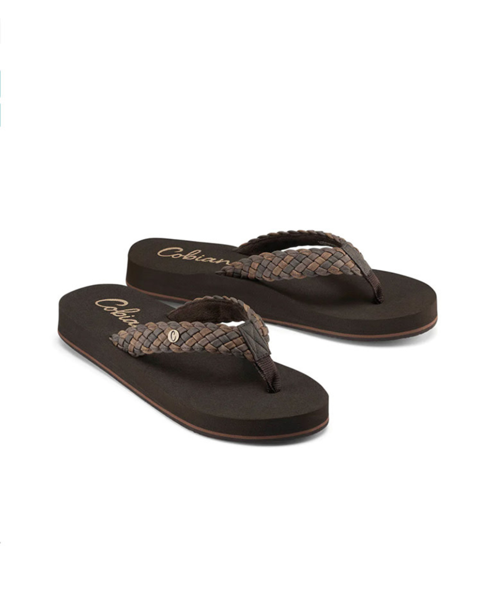 Cobian Cobian Braided Bounce Sandals Chocolate