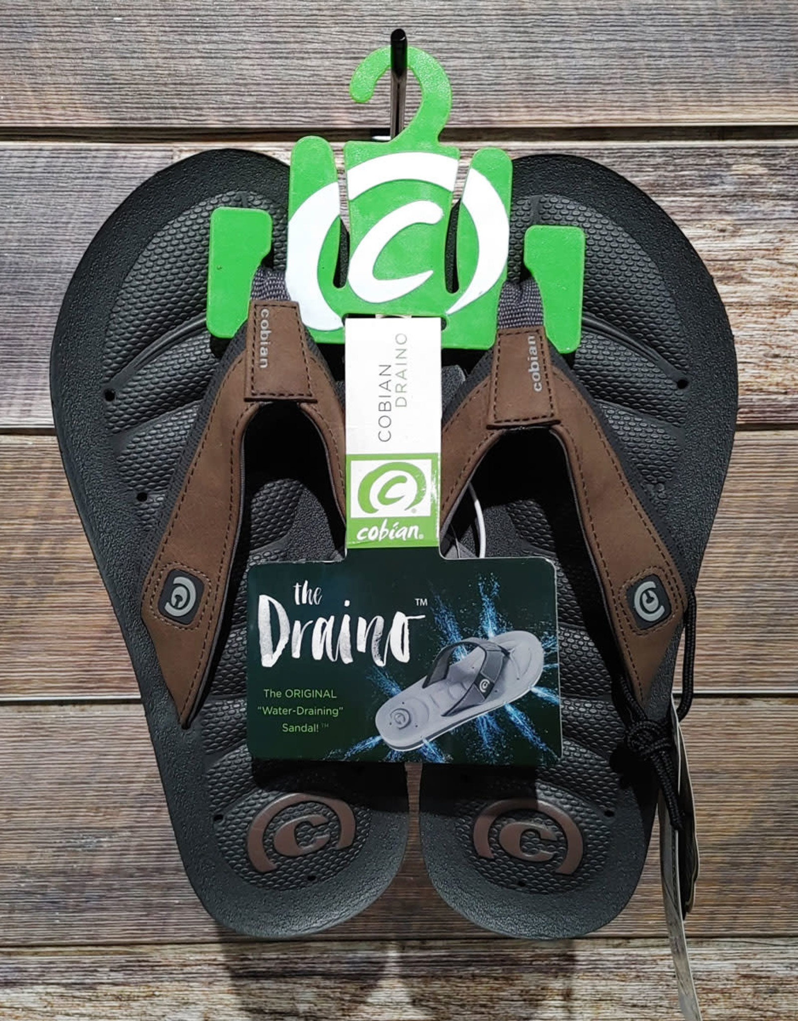 Cobian Draino 2 Sandals Charcoal - Atlantic Surf Shop