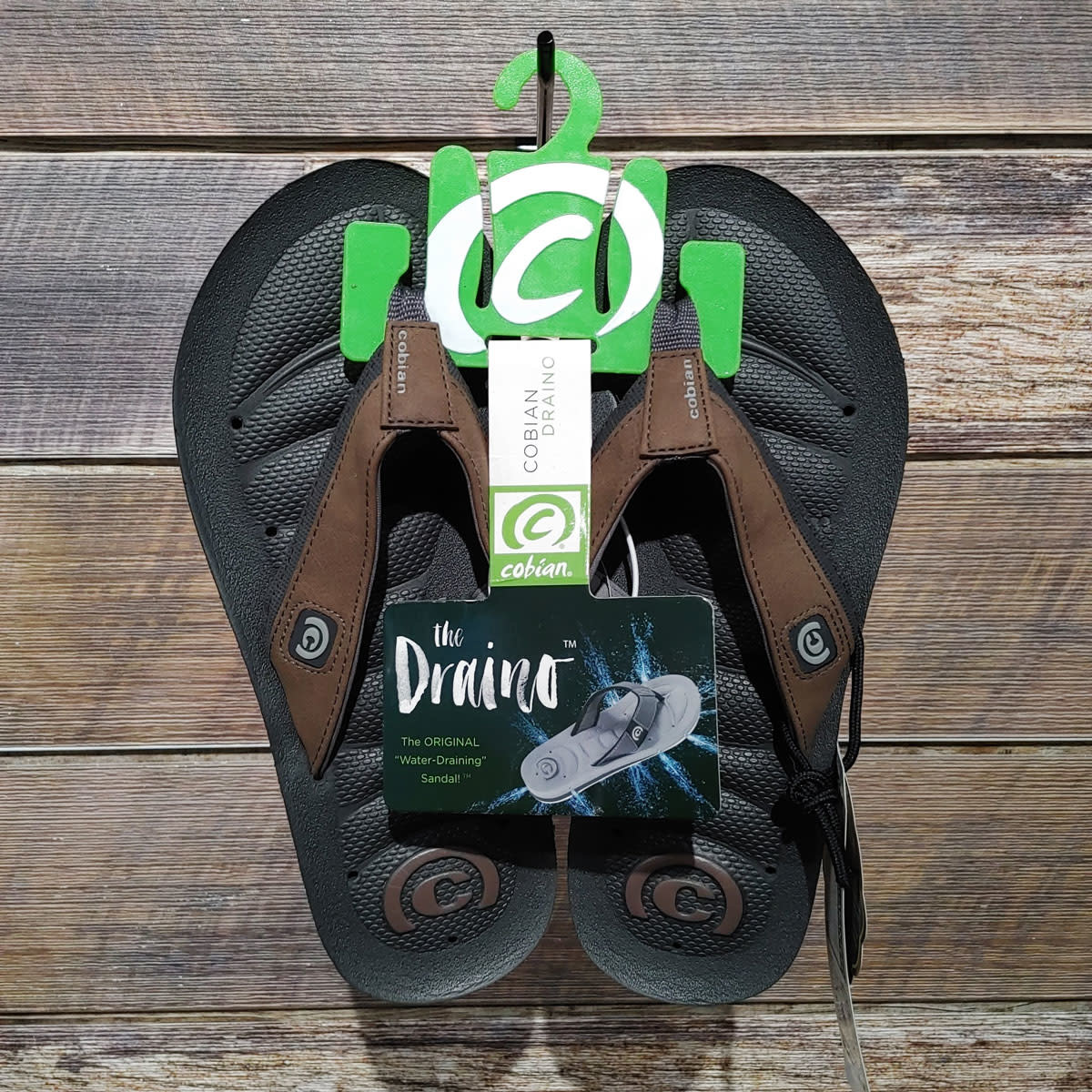 Cobian Draino 2 Sandals Charcoal Atlantic Surf Shop