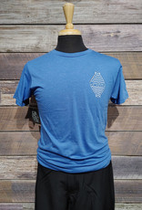 Atlantic Surf Co Atlantic Surf Shop Break T-shirt Vintage Blue