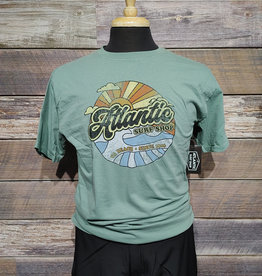 Atlantic Surf Co Atlantic Surf Retro Sunrise T-shirt Sage