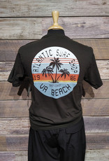 Atlantic Surf Co Atlantic Surf Shop Palm Circle T-shirt