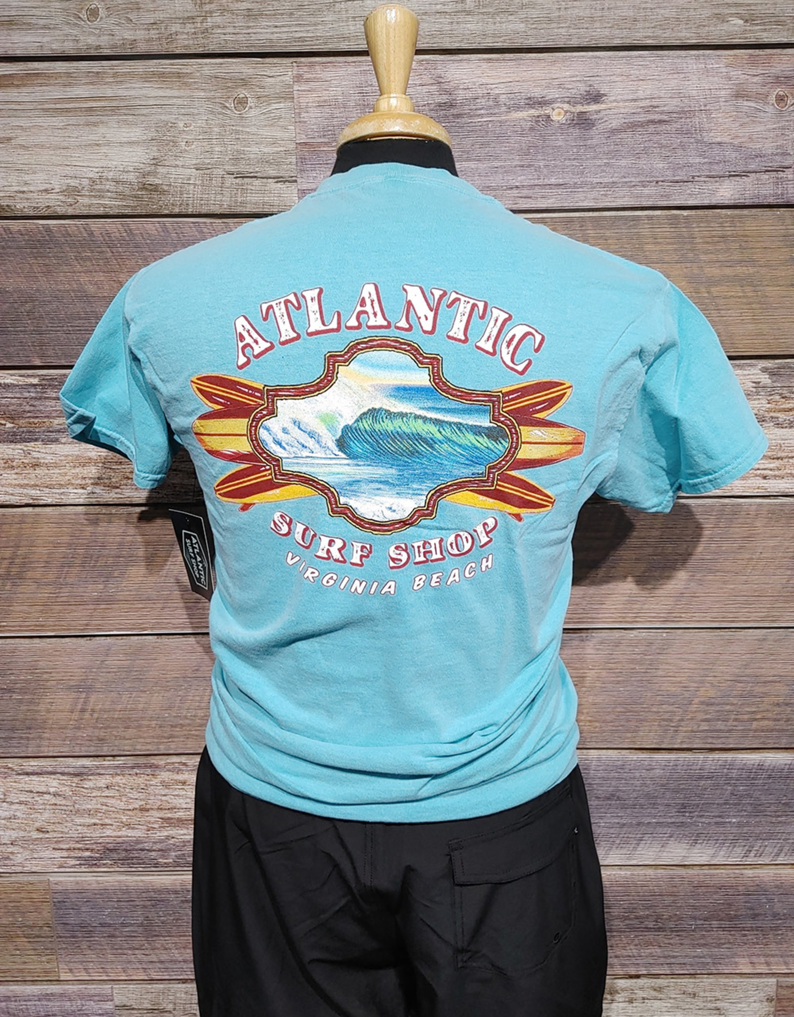 Atlantic Surf Co Atlantic Surf Shop  Perfect Wave T-shirt