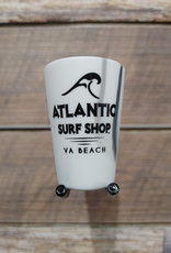 Sili Pints Atlantic Surf Sili Pint Shot Glass White Marble